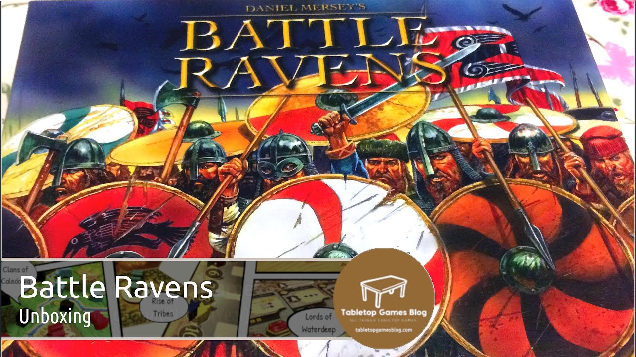 Battle Ravens by PSC Games (Unboxing) - YouTube
