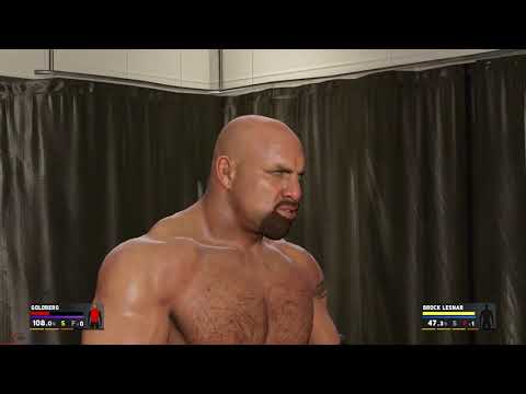Goldberg vs Brock Lesnar | WWE 2K 17 PS4 Gameplay