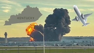 12 dead after engine fell off UPS plane that crashed and exploded in Kentucky