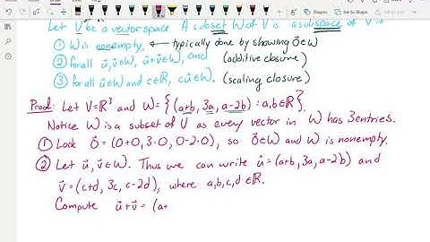 A Subspace of 3d Space