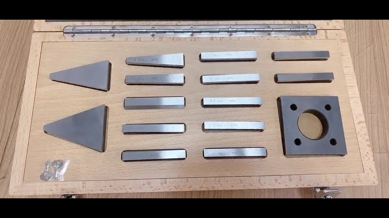 รีวิว เกจบล็อก แองเกิ้ลเกจ ขนาดมุมมาตรฐาน Angle gauge OPUS Metrology