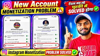 Instagram Monetization Problem ⚠️you're currently unable to monetize | partner monetization policies