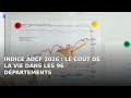 Indice ADCF 2026 : le coût de la vie dans les 96 départements
