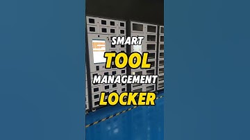 Smart tool management locker for the tools spare parts and material tracking