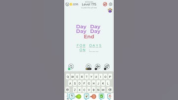 Dingbats Level 175 Day End #shorts