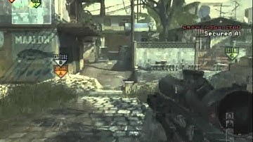 MW3 - First ever spawn throwing knife - Domination/Mission