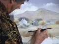 David Bellamy demonstrates a farmyard in watercolour