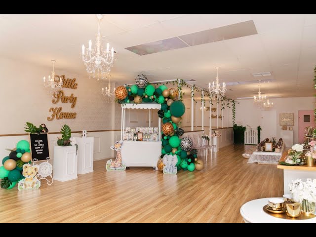 Enchanted Jungle Theme with Fairy Entertainer at the Little Party House