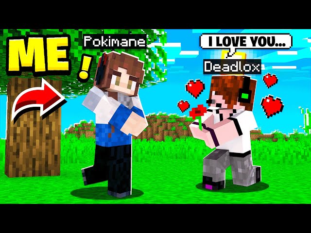 Poki gets trolled by Minecraft draw distance : r/Pokimane