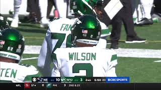 Zach Wilson Throws 3 First-Half Interceptions