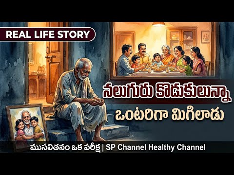 నాలుగు మంది కొడుకులున్నా ఒంటరిగా చనిపోయిన తండ్రి | ముసలితనం ఒక పరీక్ష | SP Channel