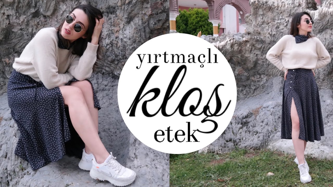 YIRTMAÇLI KLOŞ ETEK NASIL DİKİLİR?