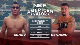 Matt Denning Vs Artur Minev