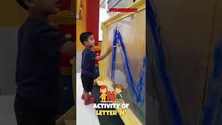 Letter ‘N’ Activity at Strawberry Kids #StrawberryKidsPlayschool   #dwarkaplayschool