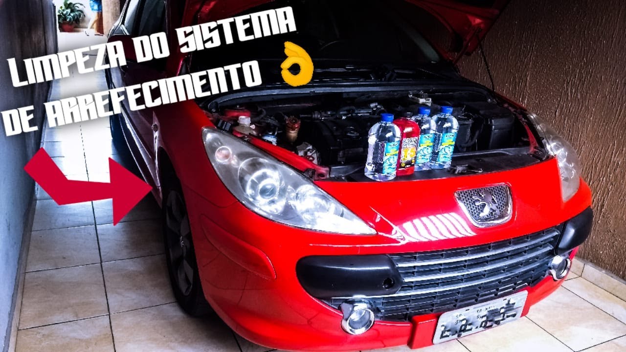REALIZEI A LIMPEZA DOS SISTEMA DE ARREFECIMENTO DO PEUGEOT 307!!! *Ficou novo!*
