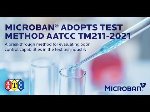 Microban® adopts test method AATCC TM211-2021