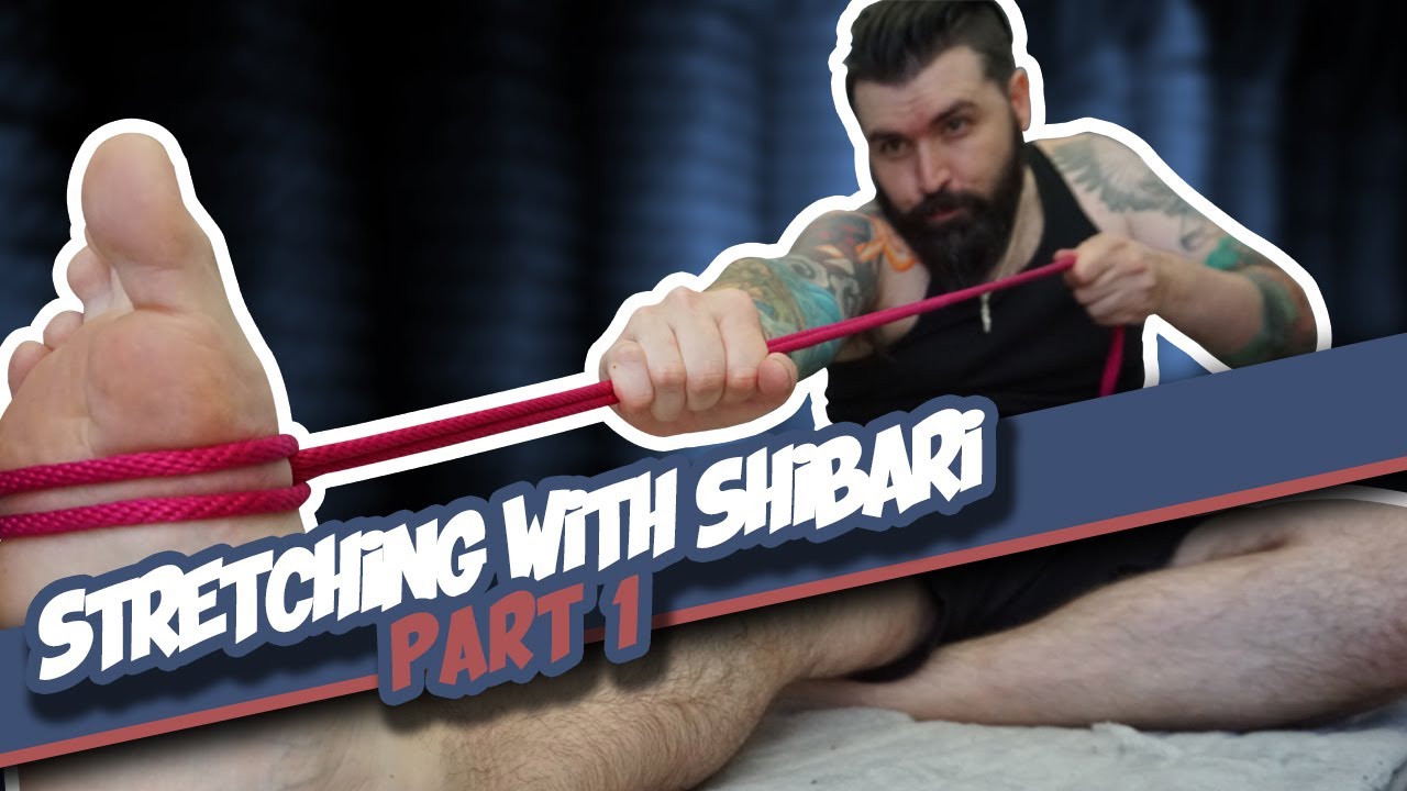 Stretching with Shibari