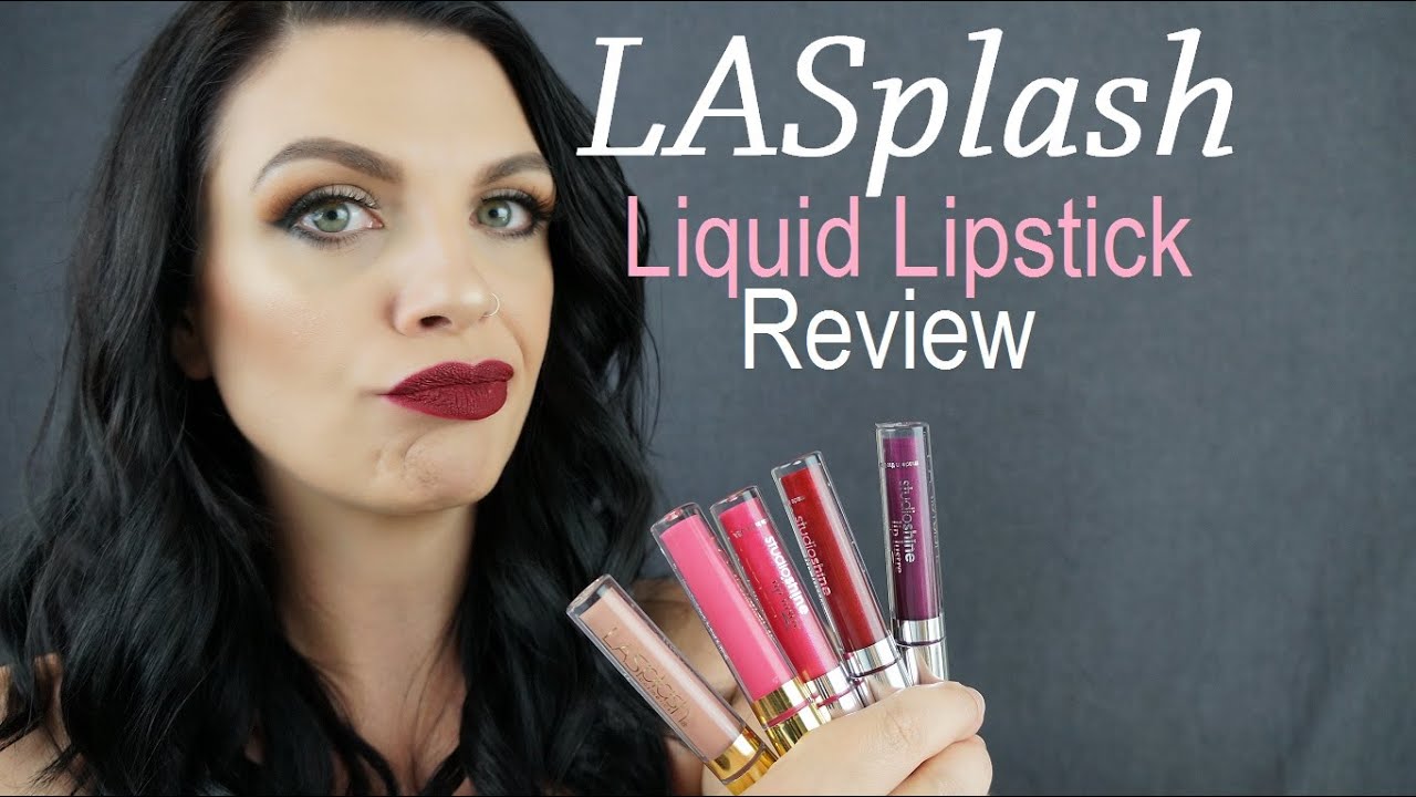 LASPLASH LIQUID LIPSTICKS | MY REAL THOUGHTS