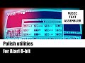 🛠️ Polish utilities for Atari 8-bit (music, text editing, programming)