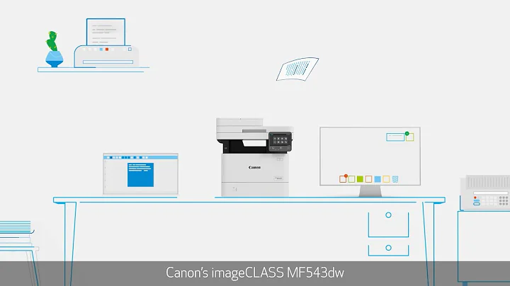 Canon imageCLASS MF543dw Feature Video