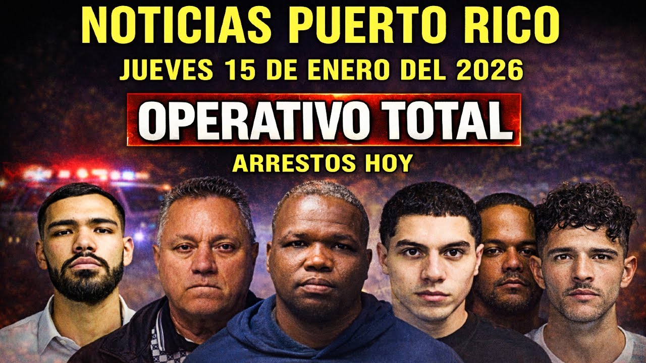 🔴 Noticias Puerto Rico Hoy: Golpe al narco con múltiples arrestos en residenciales