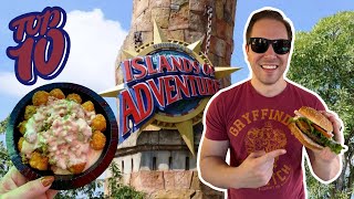 Top 10 BEST Islands of Adventure Eats! Universal Orlando Resort