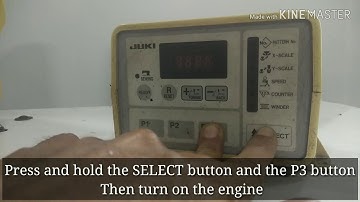 Cycle Program: JUKI LK 1900