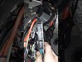 Mercedes Rear Sam Unit Find And Fix A Lot Of Corrosion And Burnt Up Clips And Harnesses From Water D