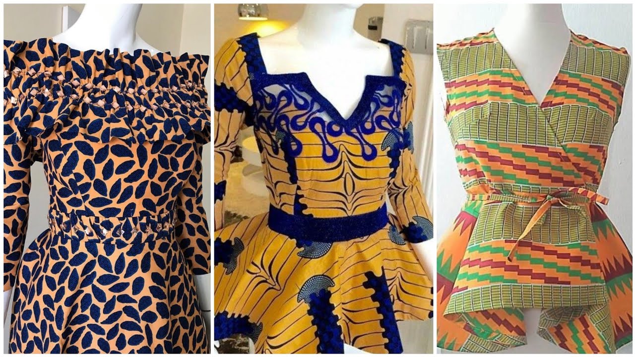 60+ Ankara Peplum Top Style & Design To Rock The Season