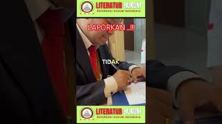 PENYIDIK NAKAL LAPORKAN OK KE WASIDIK POLRI #ham #hukum #polri #pengacara #viral  #polisi #lbh