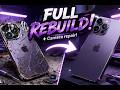 iPhone 14 Pro full rebuild + camera repair