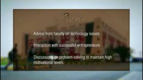 Kongunadu Institutions Video Profile