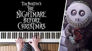 Kidnap The Sandy Claws - The Nightmare Before Christmas || PIANO COVER