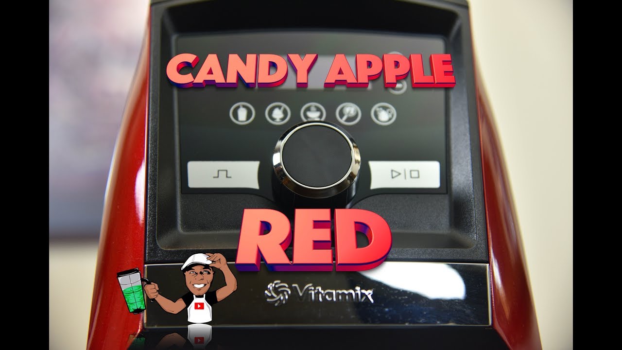 ALL NEW Candy Apple Red Vitamix Ascent A3500 (Holiday Edition) YouTube