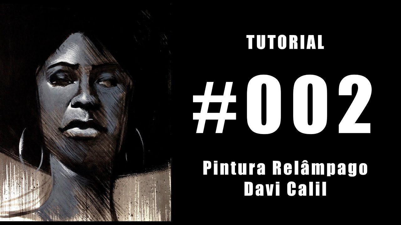 002 - Pintura Relâmpago - Valor Tonal (Preto + Branco)