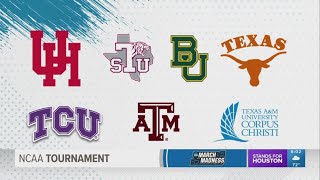 The brackets are out and here's where Texas teams are playing!