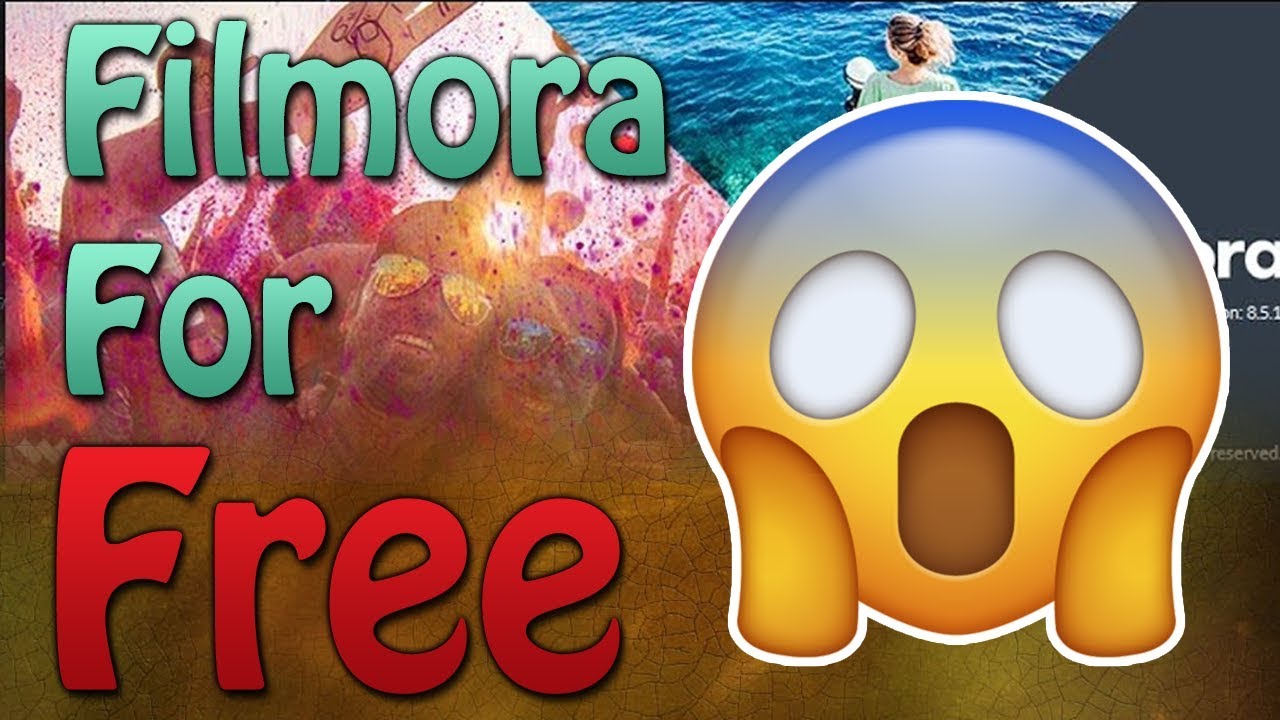 How To Get Wondershare Filmora 8.0 Full Version For Free 2018!