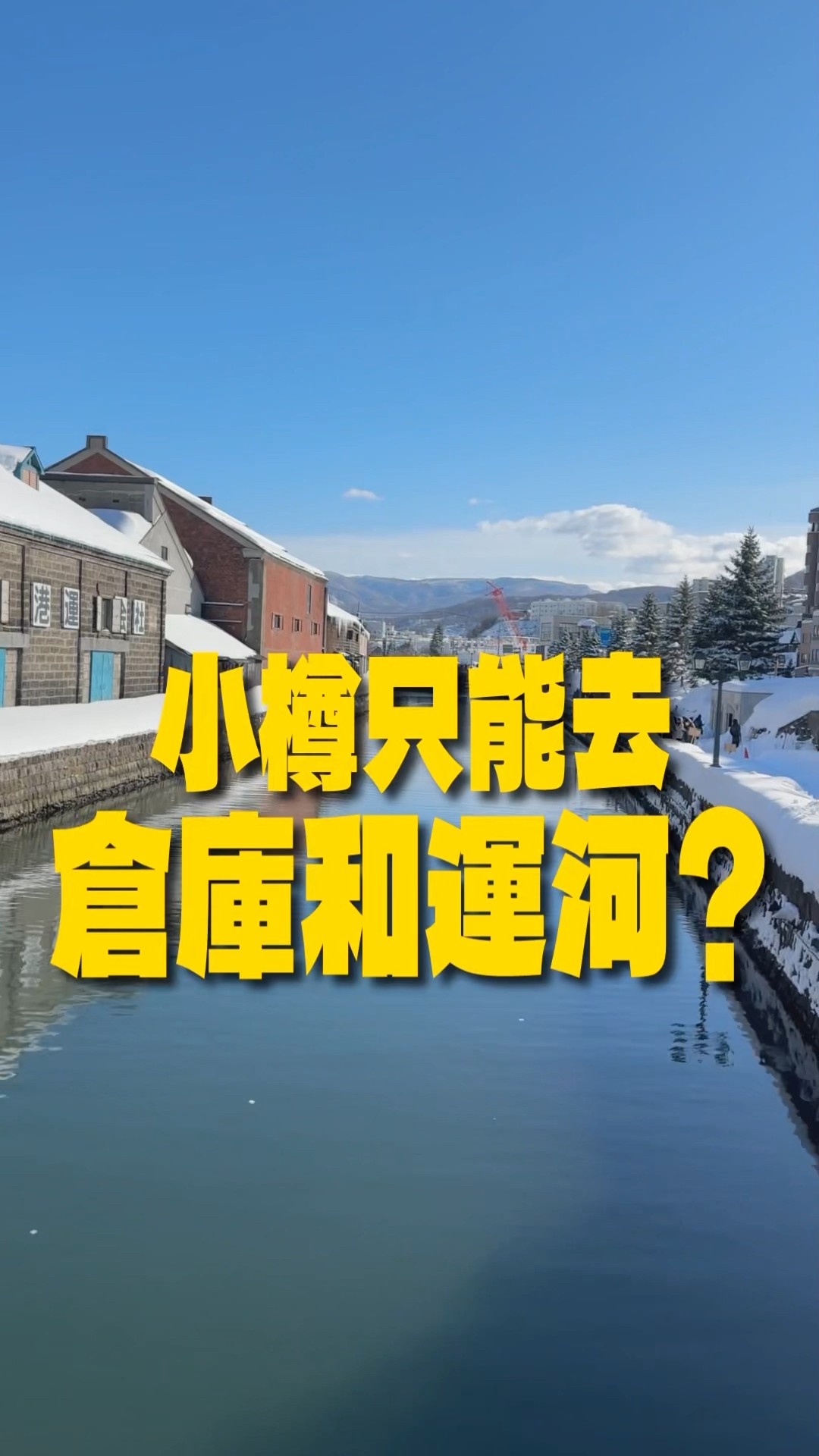 北海道小樽超讚拍照景點｜這裡的蛋包飯超好吃！質感咖啡廳靜靜看雪景#shorts