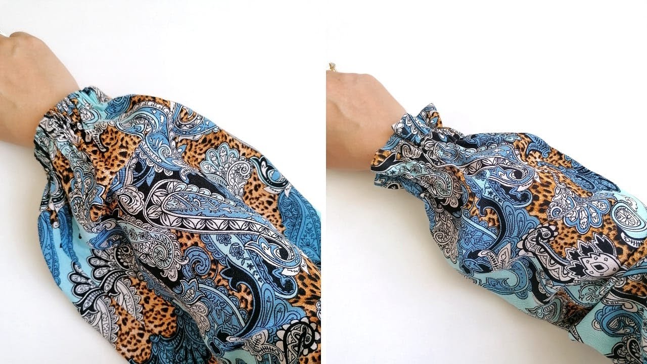 2 различных дизайна рукава для любителей шитья - методы шитья - конструкция дизайна