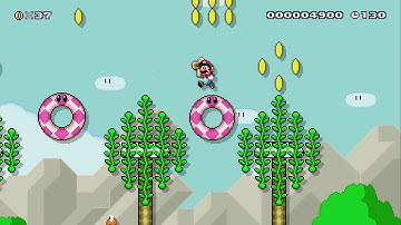 Hot Chocolate Hills 1-2 by Dr.Vale - Super Mario Maker 2 - No Commentary 1bx