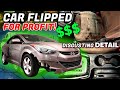 Flipping This $3200 Hyundai Elantra For Profit $$$ How To Flip Cars | Full Process | Car Detailing