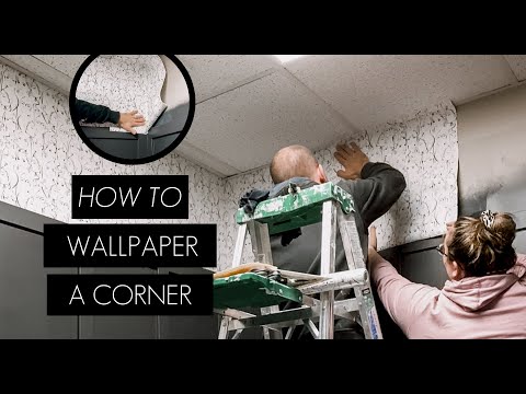 Video: DIY Wallpapering. Technique For Gluing Wallpaper In Corners And Tips For Pasting Walls In Different Ways
