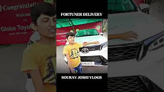 Fortuner Delivery Sourav Joshi Vlogs