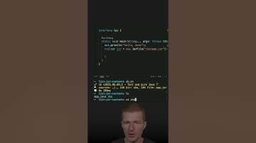 List JAR Contents #java #shorts #coding #airhacks