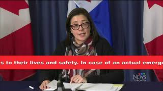CFTO-DT (CTV Toronto) AlertReady Test November 11, 2021