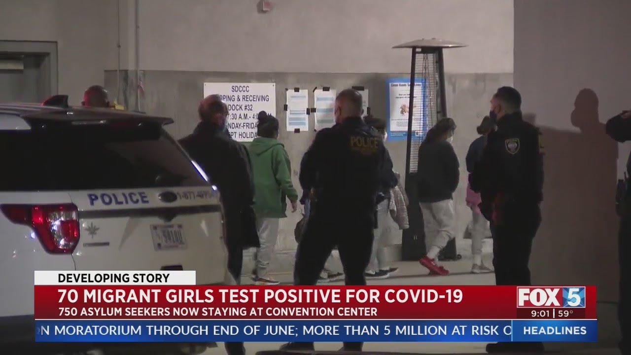 70 Migrant Girls Test Positive For COVID-19 - YouTube