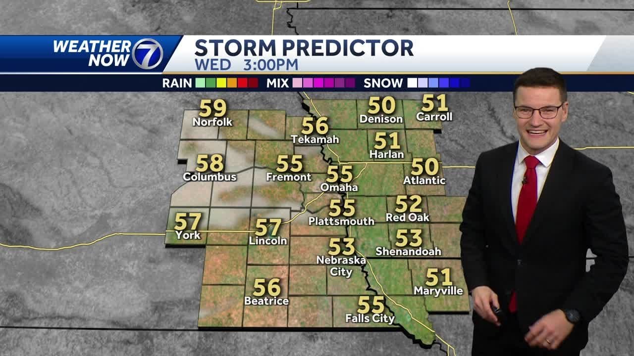 Big warm up Wednesday after chilly start - YouTube