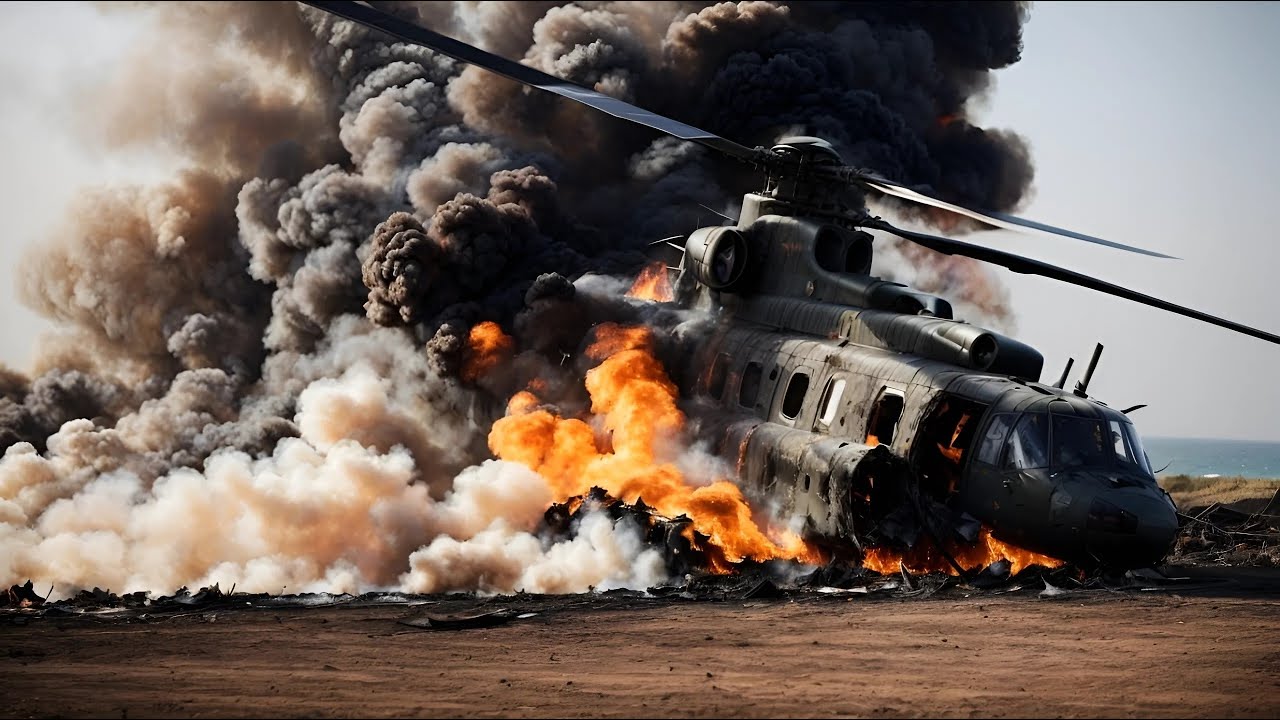 INFRICOSATOR! Elicopter rusesc CH-47D Chinook, care transporta cea mai mortală armă, distrusă de Ucraina