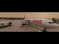 Ini A340 flight from Zurich to Athens