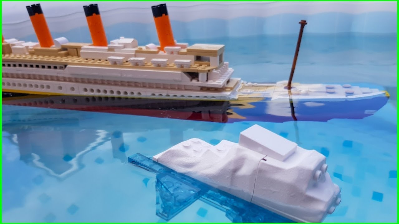 Lego Titanic Copy Sinking Youtube - titanic sinking cinematic roblox youtube